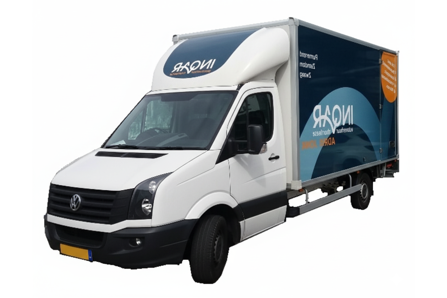 Bakwagen met laadklep 24m3 - INQAR Adrie Jonk Autoverhuur - 1
