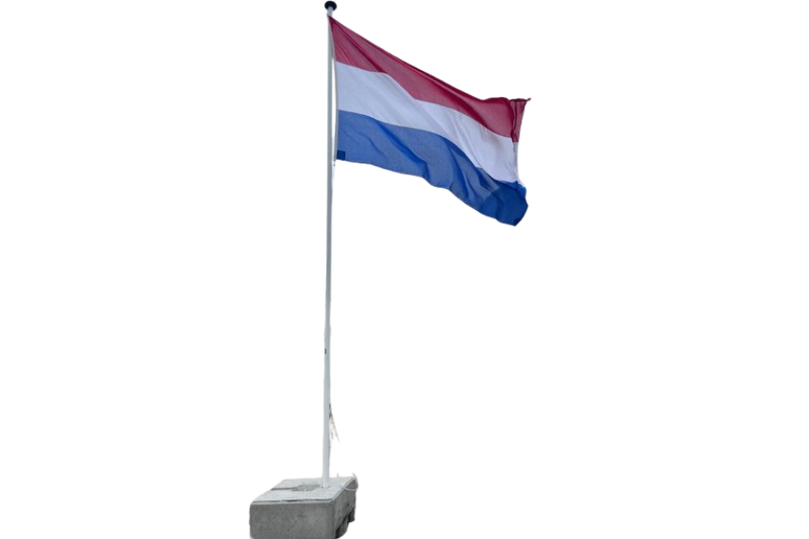 Vlaggenmast - Van Rijswijk Verhuur - 1