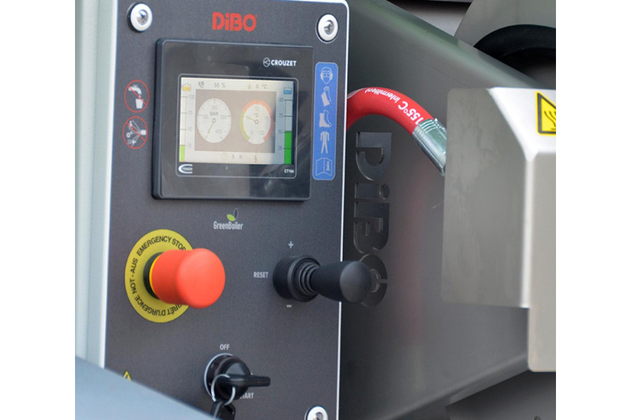 Hogedrukreiniger met warm water en stoomfunctie - ERNISO - 4