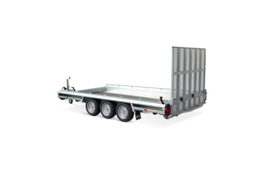 Machinetransporter drie-asser - Jansen Materialen BV - 1