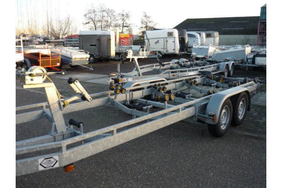 Boottrailer | Tandemas 7m - Aanhangwagenbedrijf van de Burgwal B.V. - 1