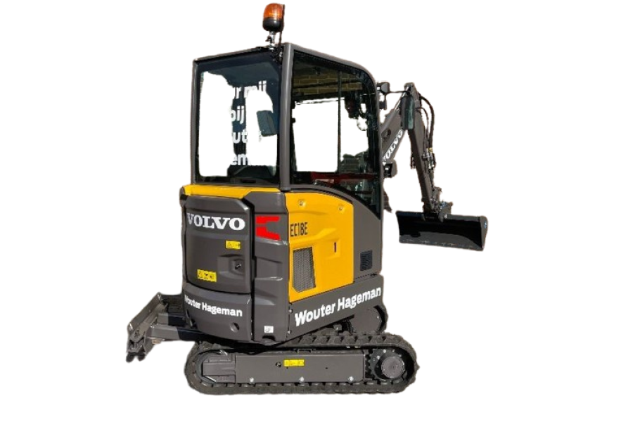 Minigraafmachine | 2 ton - Wouter Hageman B.V. - 1