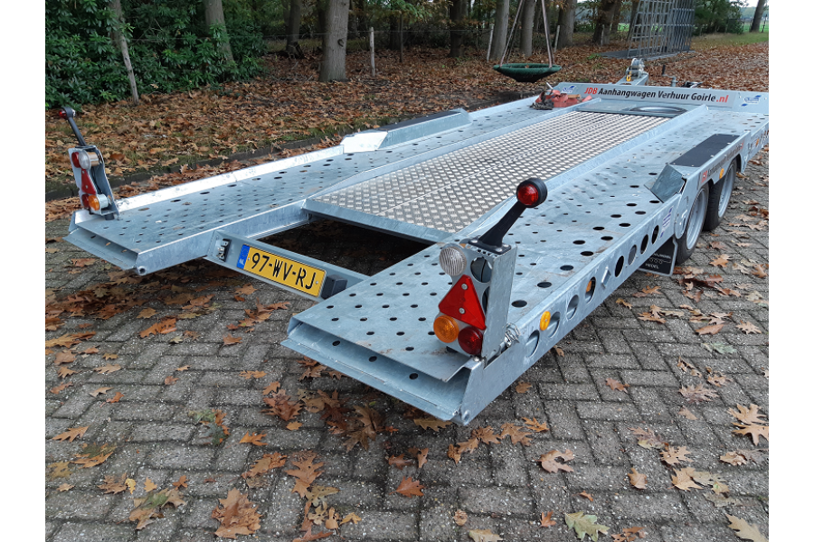 Kantelbare autotransporter 510x230 - JDB Aanhangwagen verhuur Goirle - 2