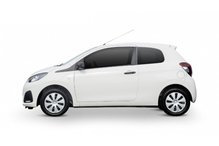 Hatchback | Peugeot 108 - AutoRent Vitesse - 1 | witte auto in parkeerstand