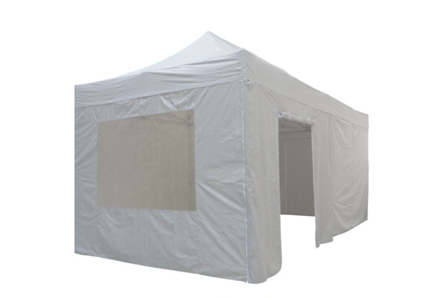 Partytent easy-up 8x4m - Ecru/grijs - Lumineux - 3