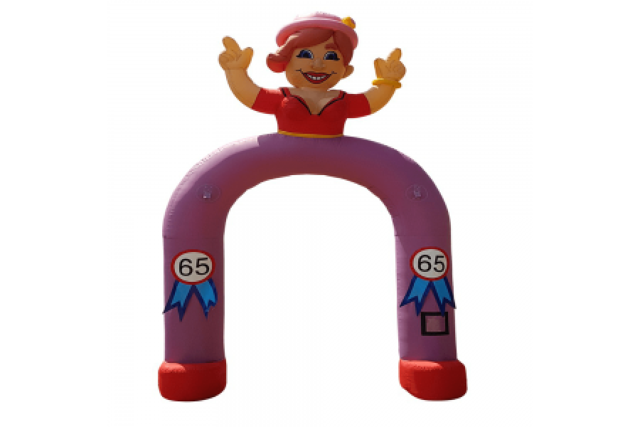 Sarah opblaaspop - Konings Kidsparty - 2