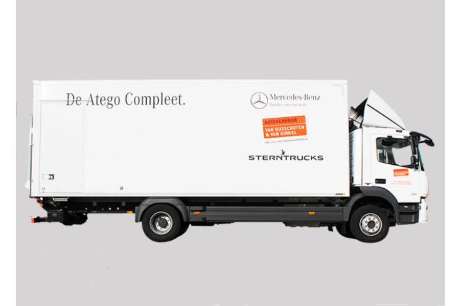 Vrachtwagen met gesloten bak - 45 m3 - Van Dusschoten & Van Ginkel - 1