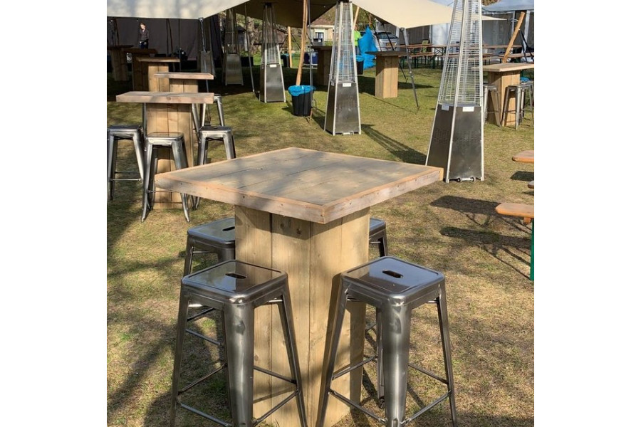 Statafel - Steigerhout - Lumineux - 4