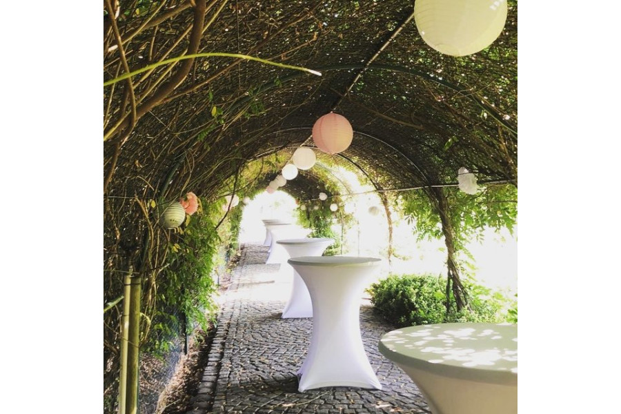 Statafel rond - Zwart/grijs - Lumineux - 3