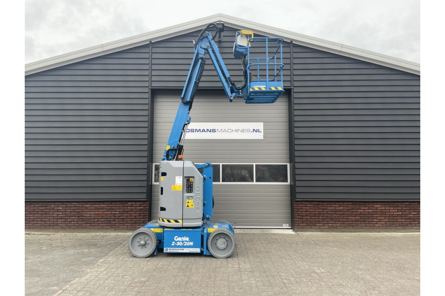 Knik- telescoophoogwerker elektrisch | 11m - Bosmans Machines B.V. verhuur - verkoop - 2